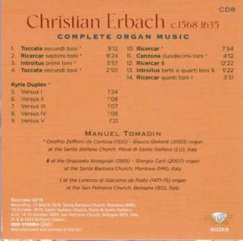 9CD/Caja Manuel Tomadin: Complete Organ Music