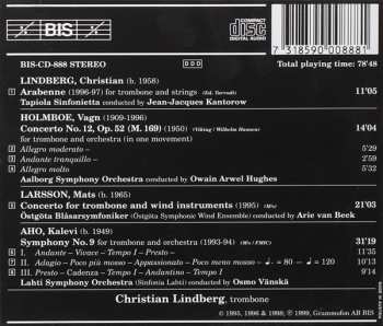 CD Christian Lindberg: Arabenne and other trombone concertos from the North