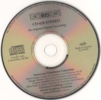 CD James DePreist: American Trombone Concertos