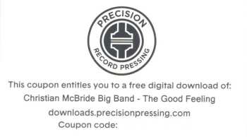 2LP Christian McBride Big Band: The Good Feeling