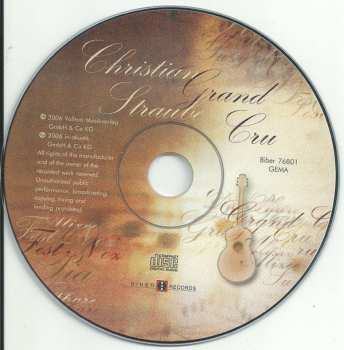 CD Christian Straube: Grand Cru