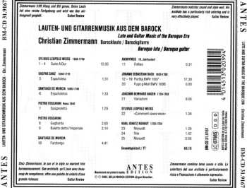 CD Christian Zimmermann: Lauten- Und Gitarrenmusik Aus Dem Barock