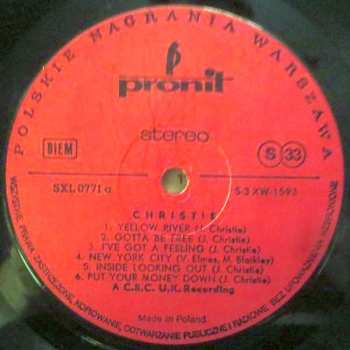 LP Christie: Christie