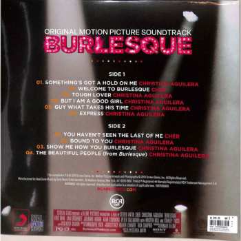 LP Cher: Burlesque (Original Motion Picture Soundtrack) CLR | LTD