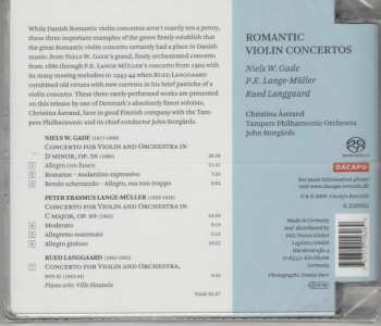 SACD Niels Wilhelm Gade: Romantic Violin Concertos
