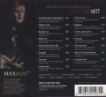 CD Christine Hitt: You'd Be So Nice To Come Home To