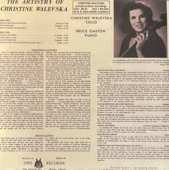 8CD/Caja Christine Walevska: The Beauty & The Bow (Private Archive Recordings)