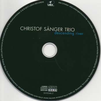 CD Christof Sänger Trio: Descending River