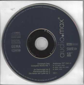 3CD/Caja Christoph Delz: Complete Works Vol. 1