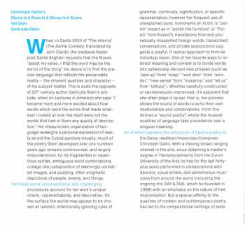 CD Christoph Gallio's Stone Is A Rose Is A Stone Is A Stone: Yet Dish