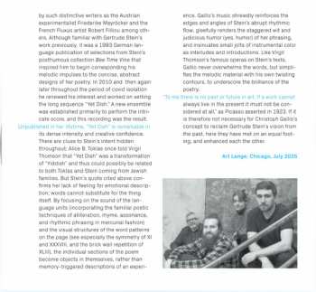 CD Christoph Gallio's Stone Is A Rose Is A Stone Is A Stone: Yet Dish