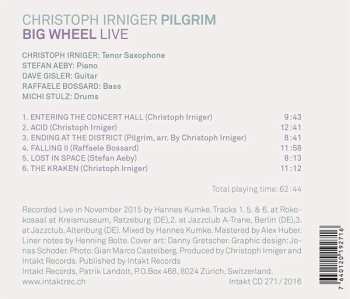 CD Christoph Irniger Pilgrim: Big Wheel Live