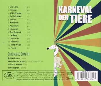 CD Chronatic Quartet: Karneval Der Tiere