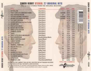 CD Chuck Berry: Chuck Berry Stereo: 27 Original Hits