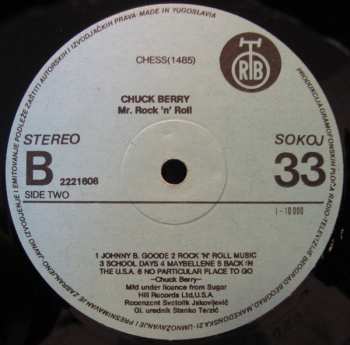 LP Chuck Berry: Mr. Rock 'n' Roll