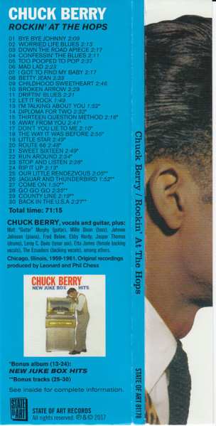 CD Chuck Berry: Rockin' At The Hops