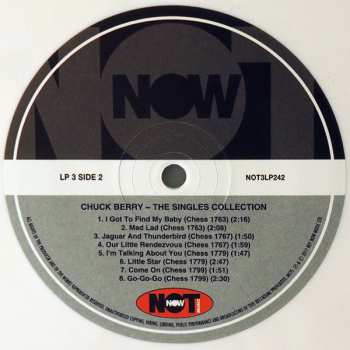 3LP Chuck Berry: The Singles Collection CLR