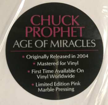 LP Chuck Prophet: Age Of Miracles CLR | LTD