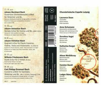 CD Chursächsische Capelle Leipzig: Kammermusik der Bach-Familie