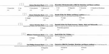 CD Chursächsische Capelle Leipzig: Kammermusik der Bach-Familie