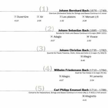 CD Chursächsische Capelle Leipzig: Kammermusik der Bach-Familie