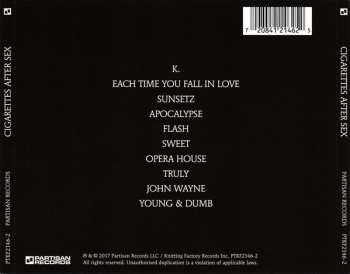 CD Cigarettes After Sex: Cigarettes After Sex