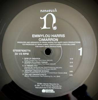 LP Emmylou Harris: Cimarron