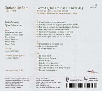 CD Graindelavoix: Portrait Of The Artist As A Starved Dog - Madrigals
