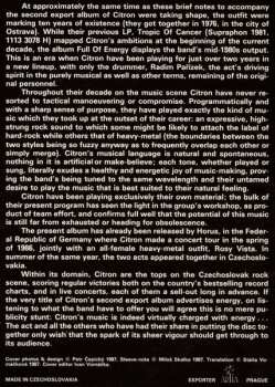 LP Citron: Full Of Energy