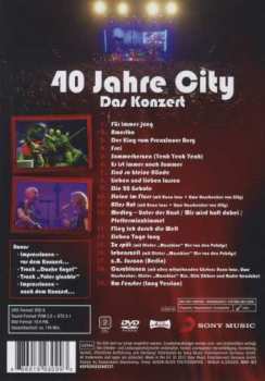 DVD City: 40 Jahre City - Das Konzert (Live Aus Dem Tempodrom, Berlin)