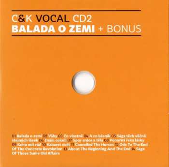 4CD/Caja C&K Vocal: Dřív Než Něco Začne 1969-1989