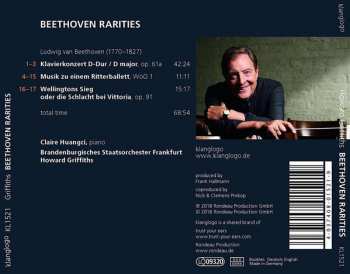CD Claire Huangci: Beethoven Rarities