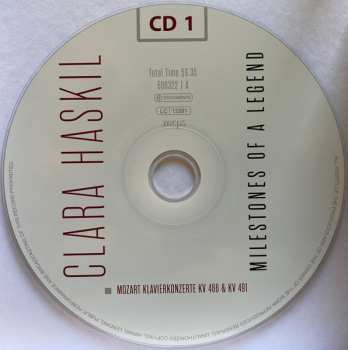 10CD/Caja Clara Haskil: Milestones Of A Legend