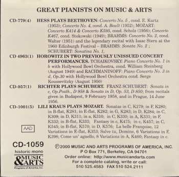 CD Ludwig van Beethoven: The Salzburg Recital / 8 August 1957 / Previously Unissued