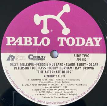 LP Dizzy Gillespie: The Alternate Blues LTD | NUM