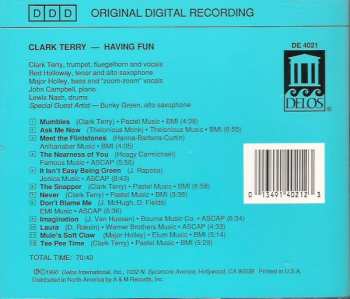 CD Clark Terry: Having Fun
