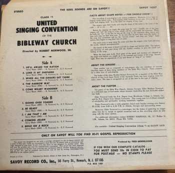 LP Class No. 1 Of The United Singing Convention Bibleway Church: No. 1 Recording Class Bible Way Church