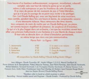 CD Claude Bolling Big Band: Live At The Méridien - "Paris"