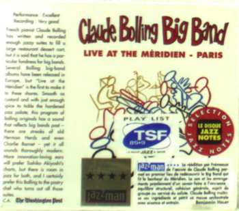 Album Claude Bolling Big Band: Live At The Méridien - "Paris"