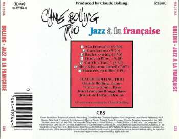 CD Claude Bolling Trio: Jazz À La Française