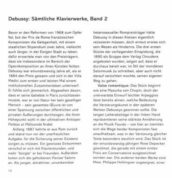 CD Claude Debussy: Complete Works For Piano, Volume 2