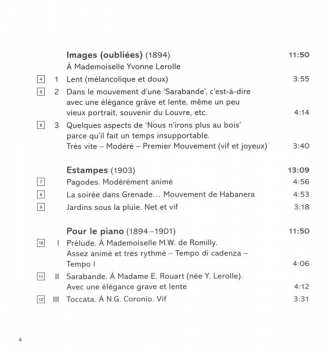 CD Claude Debussy: Complete Works For Piano, Volume 2