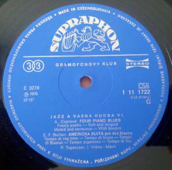 2LP/Caja Bohuslav Martinů: Jazz A Vážná Hudba - Klavírní Skladby (2xLP + BOX + BOOKLET)