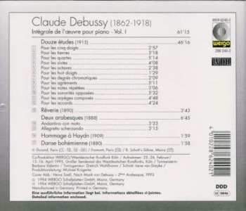 CD Claude Debussy: Intégrale De L'Œuvre Pour Piano • Vol. I
