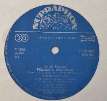 3LP/Caja Claude Debussy: Pelleas Et Melisande