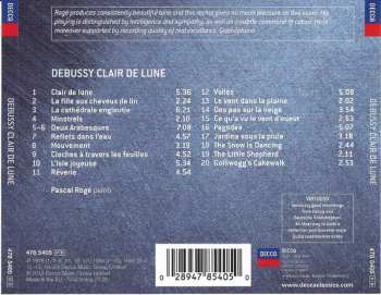 CD Claude Debussy: Debussy - Clair De Lune And Other Piano Works, La Fille Aux Cheveux De Lin, La Cathedrale Engloutie