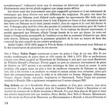 CD Claude Debussy: Works For Two Pianos