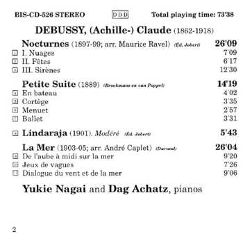 CD Claude Debussy: Works For Two Pianos