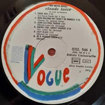 2LP Claude Luter Et Son Orchestre: New Orleans Revival