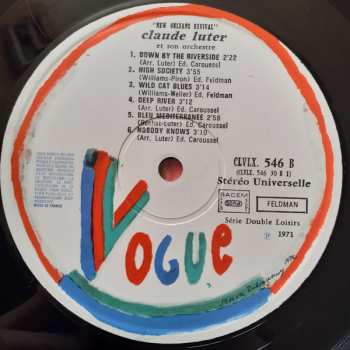 2LP Claude Luter Et Son Orchestre: New Orleans Revival